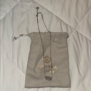 Kendra Scott Silver Pendant Necklace